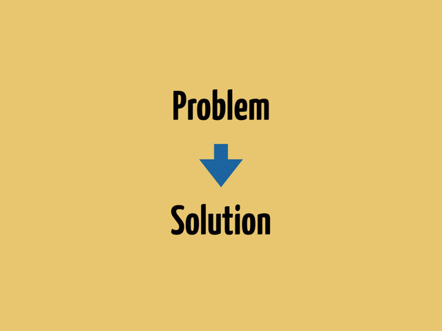 Problem
Solution
