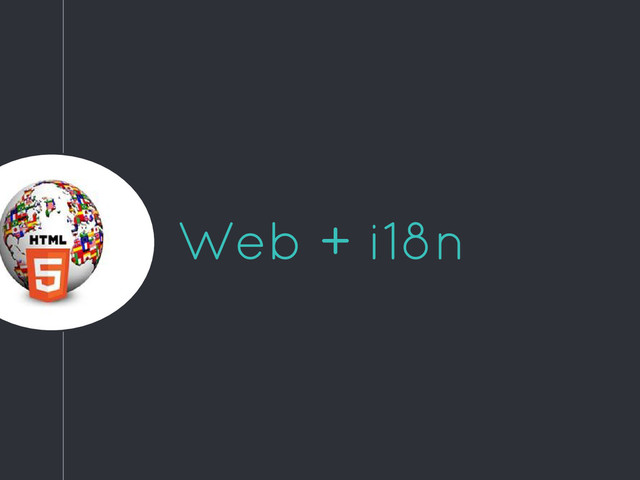 Web + i18n
