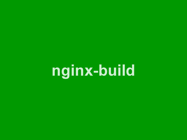 nginx-build
