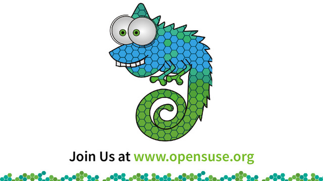 Join Us at www.opensuse.org
