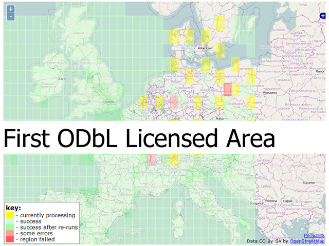 First ODbL Licensed Area
