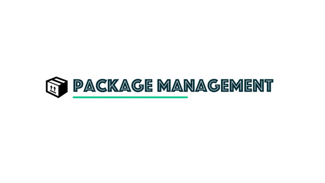 package management
