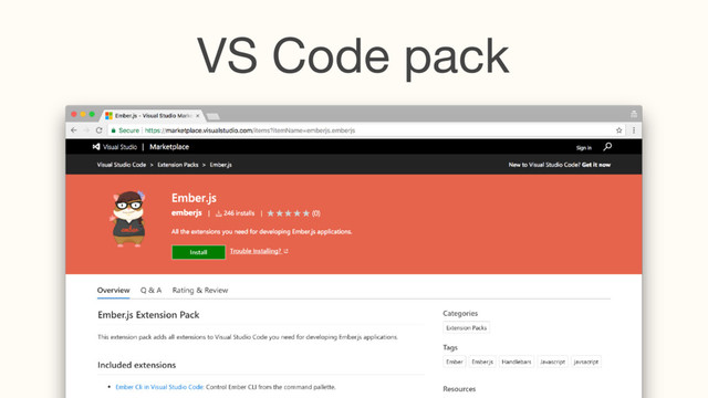 VS Code pack
