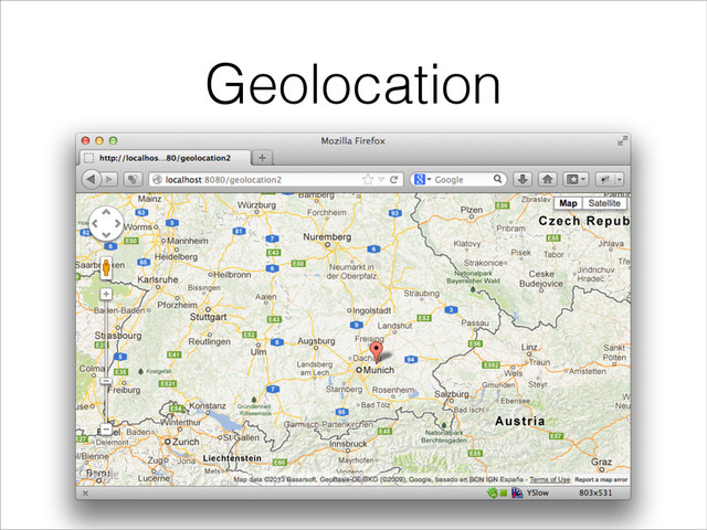 Geolocation
