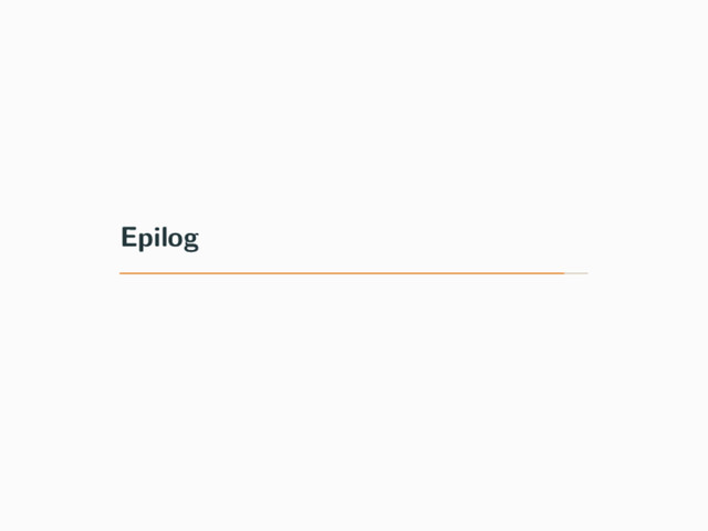 Epilog
