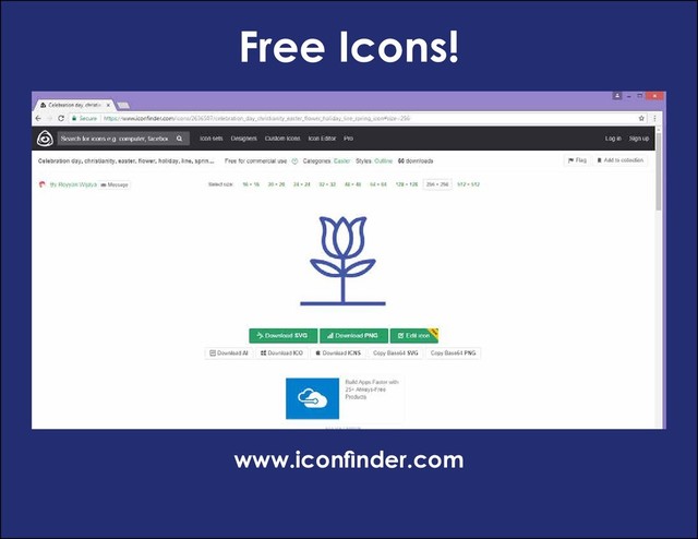 Free Icons!
www.iconfinder.com
