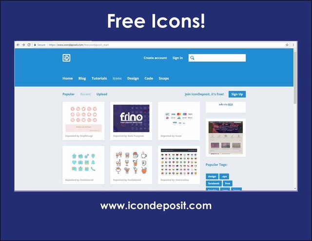 Free Icons!
www.icondeposit.com
