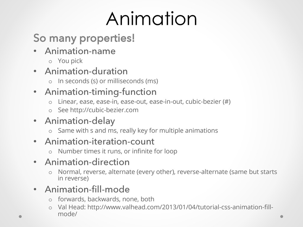 CSS Animation to Tell a Story - Speaker Deck