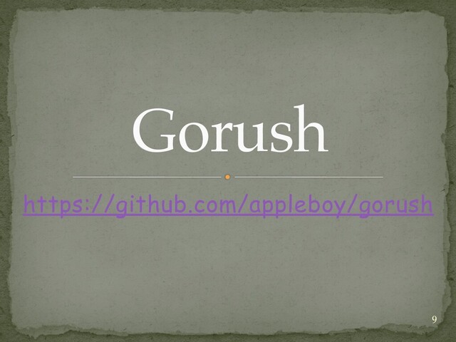 https://github.com/appleboy/gorush
Gorush
9
