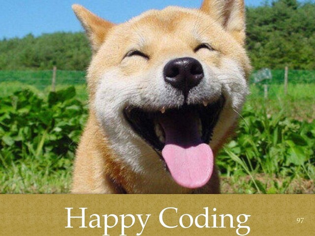 Happy Coding 97
