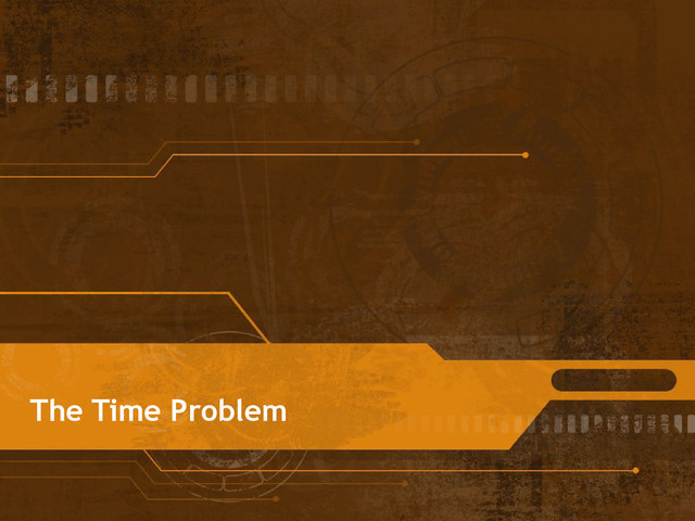 The Time Problem
