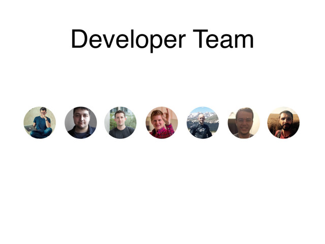 Developer Team
