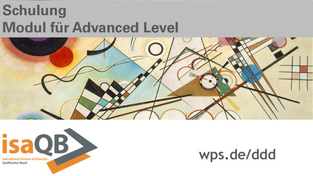 Schulung
Modul für Advanced Level
wps.de/ddd
