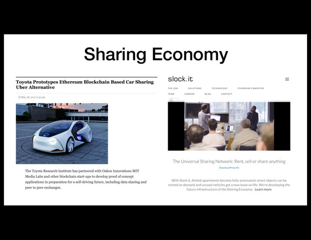 Sharing Economy
