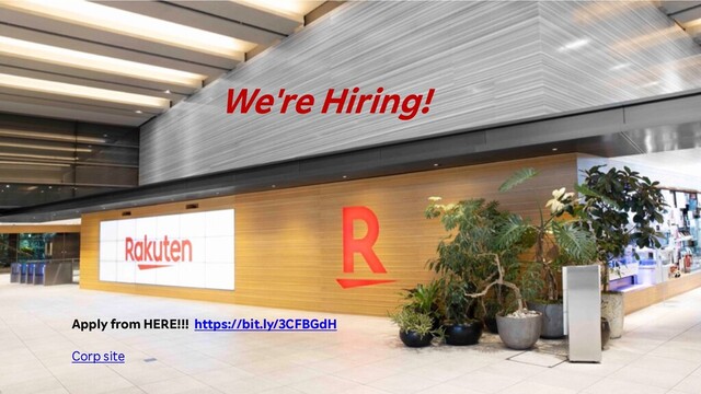 We're Hiring!
Apply from HERE!!! https://bit.ly/3CFBGdH
Corp site
