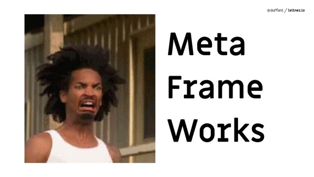 @dufﬂeit leitner.io
Meta
Frame
Works
