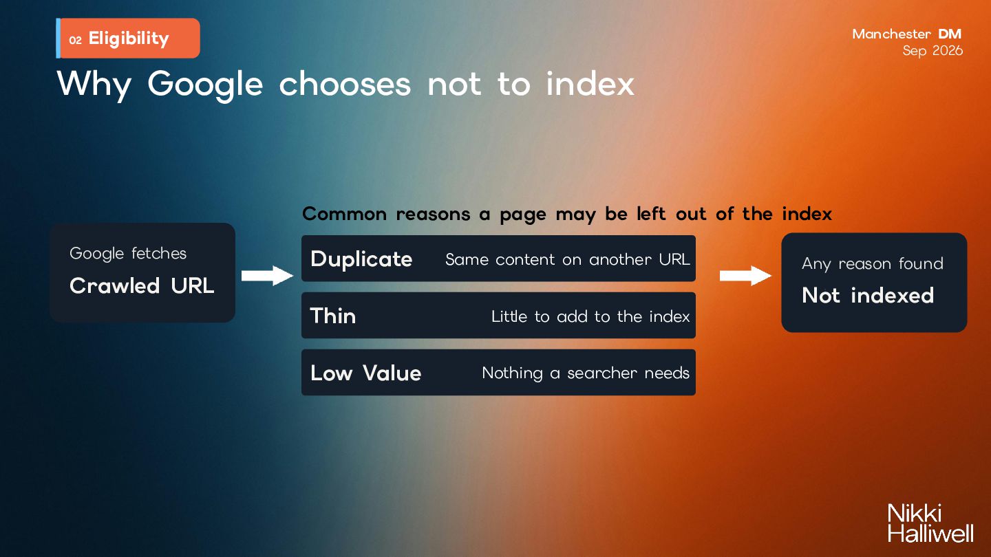 Indexation Engineering: Controlling what Actually Gets Indexed ...