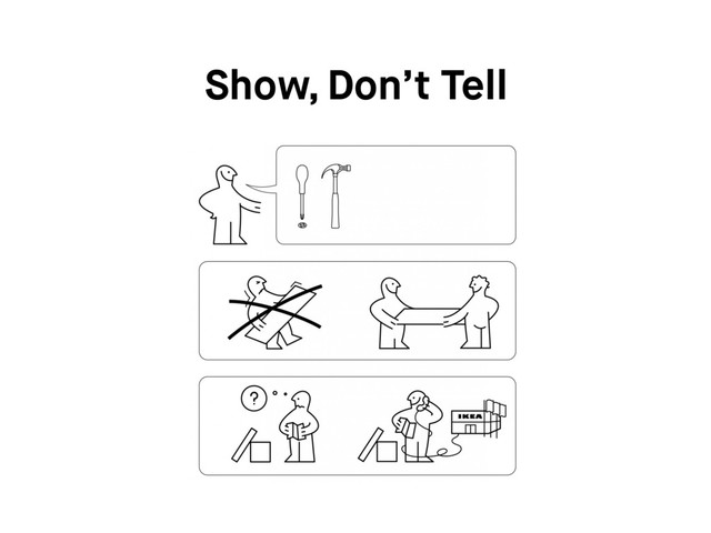 Show, Don’t Tell
