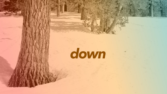down

