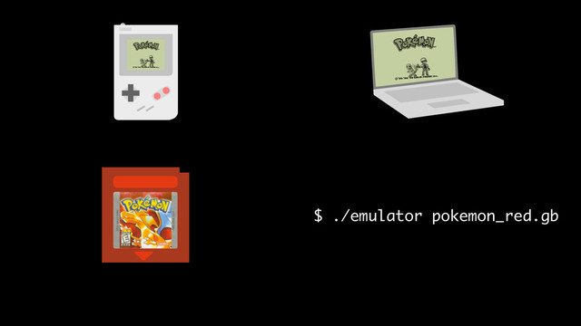 $ ./emulator pokemon_red.gb
