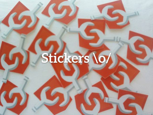 Stickers \o/
