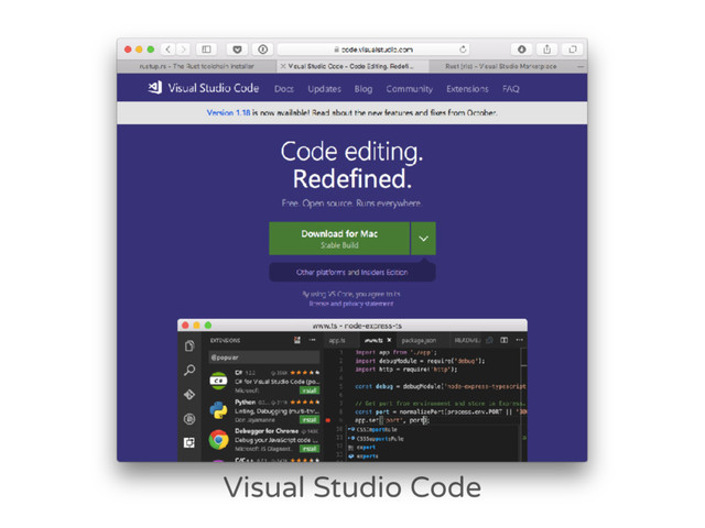 Visual Studio Code
