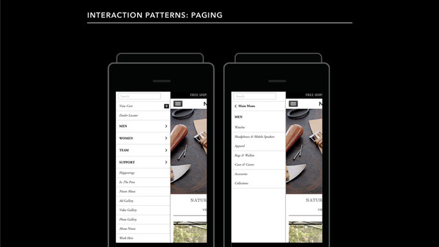 INTERACTION PATTERNS: PAGING
