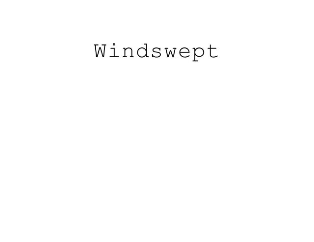 Windswept
