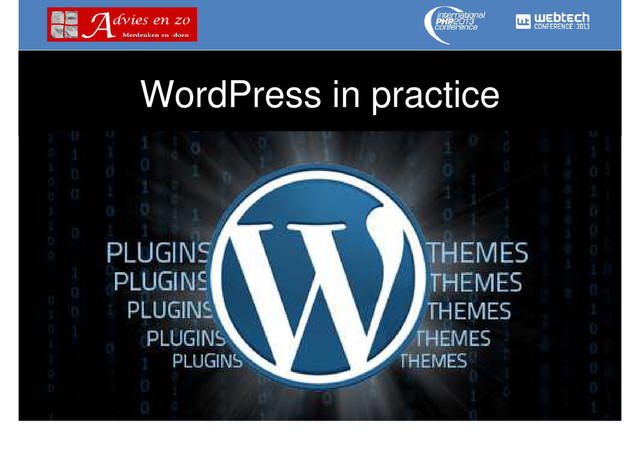 WordPress in practice
