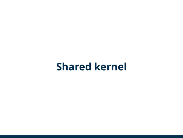 Shared kernel
