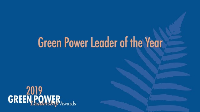 Green Power Leader of the Year
