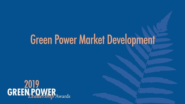 Green Power Market Development
