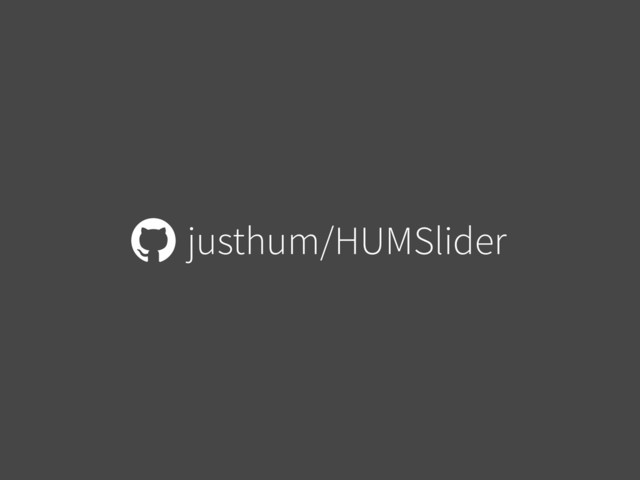 justhum/HUMSlider
