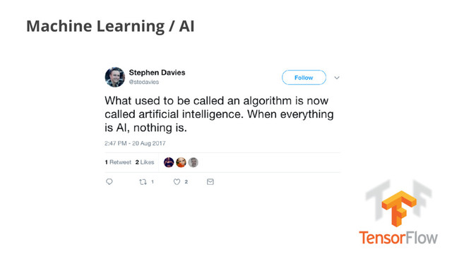 Machine Learning / AI
