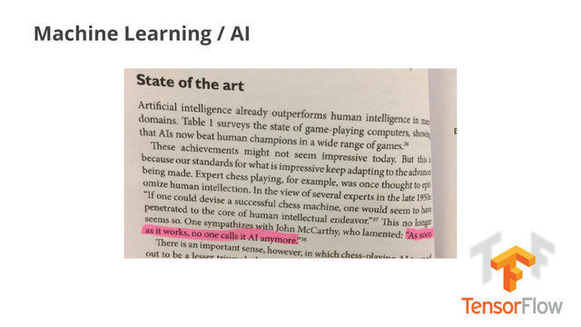 Machine Learning / AI
