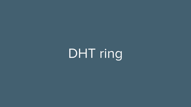 DHT ring
