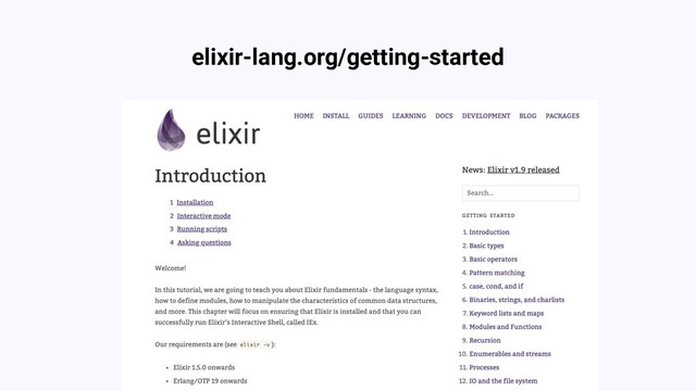 elixir-lang.org/getting-started
