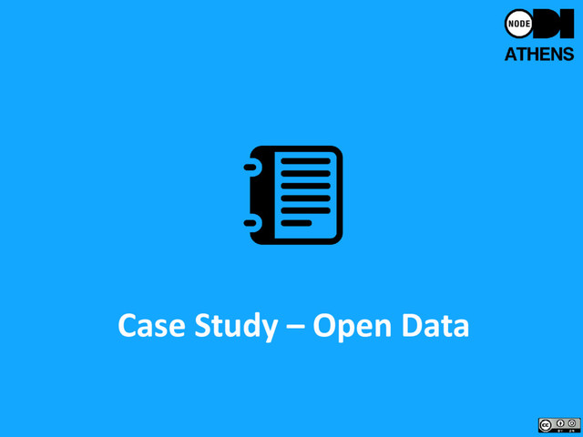 Case Study – Open Data
