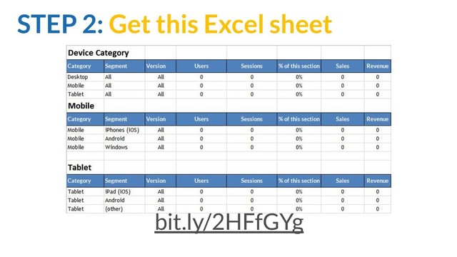 bit.ly/2HFfGYg
STEP 2: Get this Excel sheet

