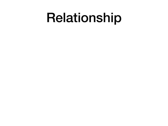 Relationship
