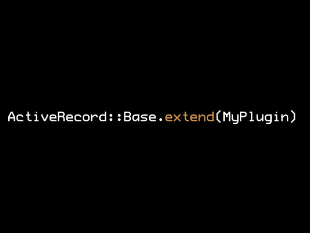 ActiveRecord::Base.extend(MyPlugin)
