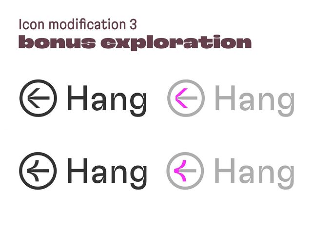 Icon modification 3
bonus exploration
