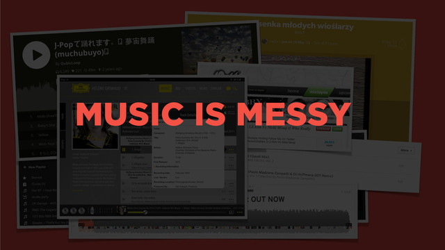 MUSIC IS MESSY
