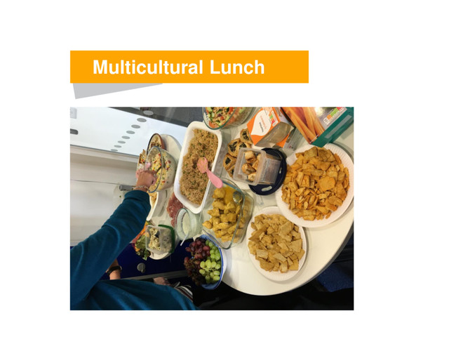 Multicultural Lunch
