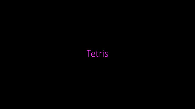 Tetris
