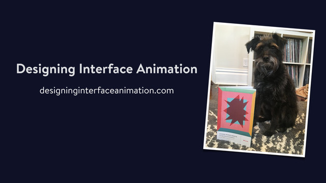 Designing Interface Animation
designinginterfaceanimation.com
