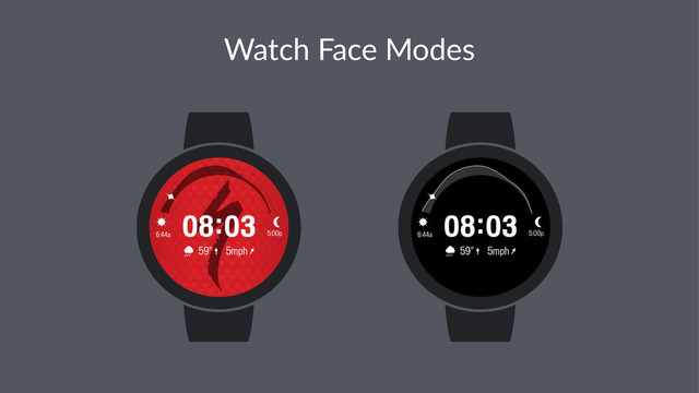 Watch&Face&Modes
