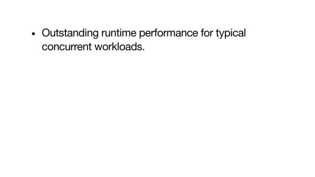 • Outstanding runtime performance for typical
concurrent workloads.

• More frequent interaction with advanced language
features, such as lifetimes and pinning.

• Some compatibility constraints, both between sync
and async code, and between different async
runtimes.

• Higher maintenance burden, due to the ongoing
evolution of async runtimes and language support.
