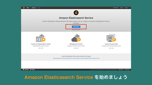 Amazon Elasticsearch Service Λ࢝Ί·͠ΐ͏
