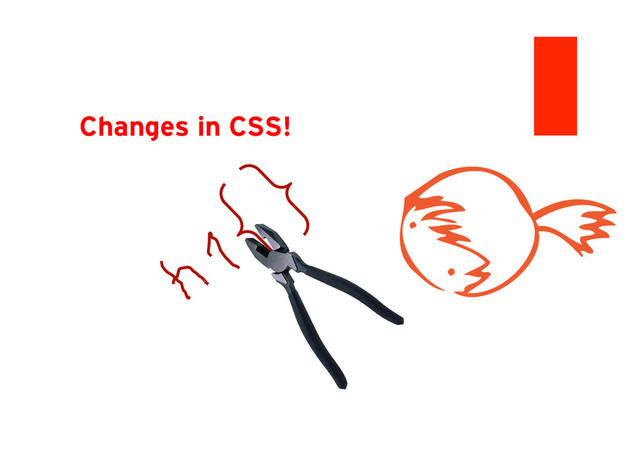 Changes in CSS!
